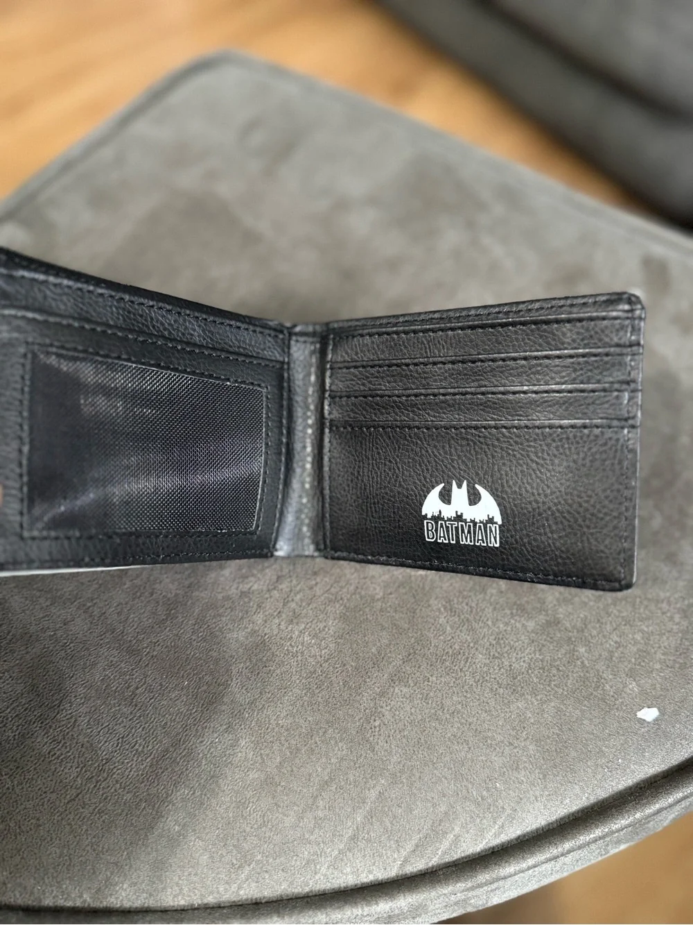 Batman Bifold Wallet Graphic in Blue, Black, Red